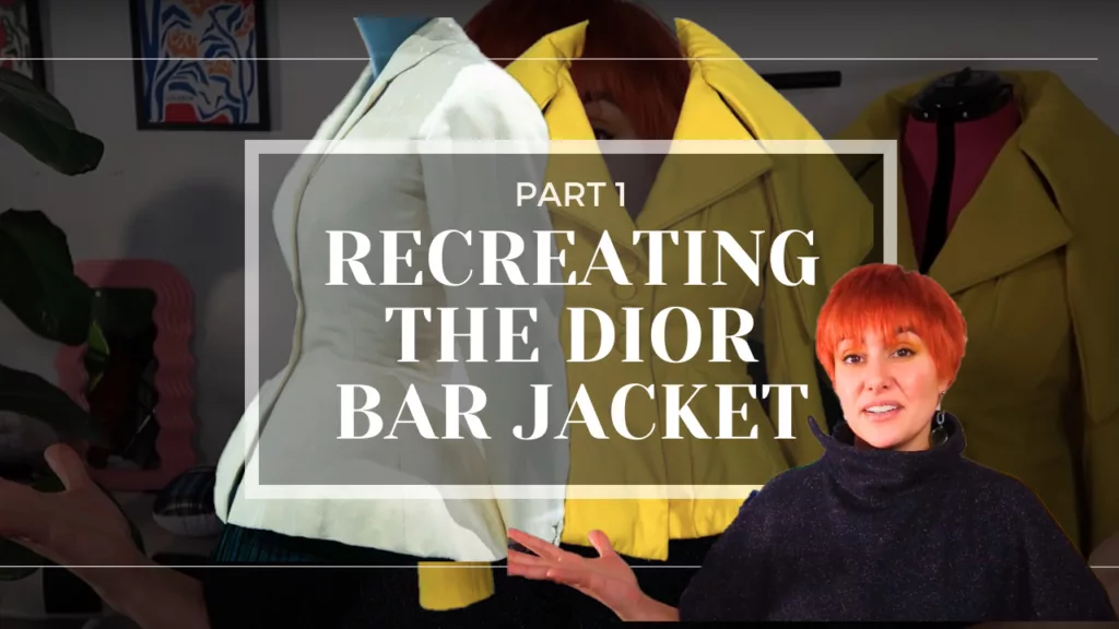 Reimagining the Dior Bar Jacket | the Master's Series Recreating Iconic Fashion Part 1 of 2 RebeccaInEurope